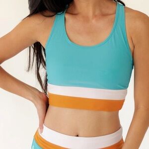 Nani swimwear 🏊‍♀️ Cozumel Cut Back Crop size M like new in excellent condition